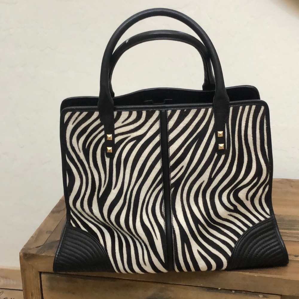 Rebecca Minkoff zebra hams bag